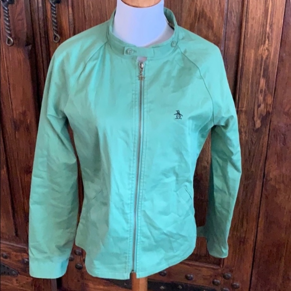 Green original 🐧 cotton  jacket lightweight lined